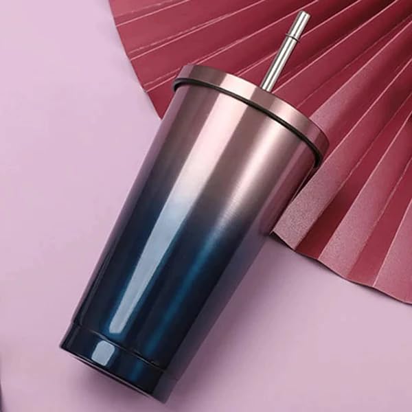 Elegant Double Shade Tumbler - Green and White