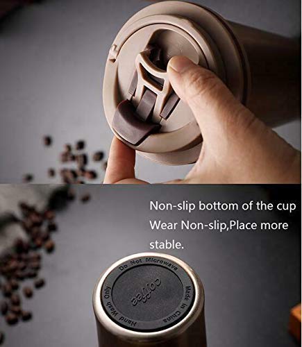 Stainless Steel Tea Coffee Flask Thermos Mug Tumbler - Double Wall Vacuum Insulated