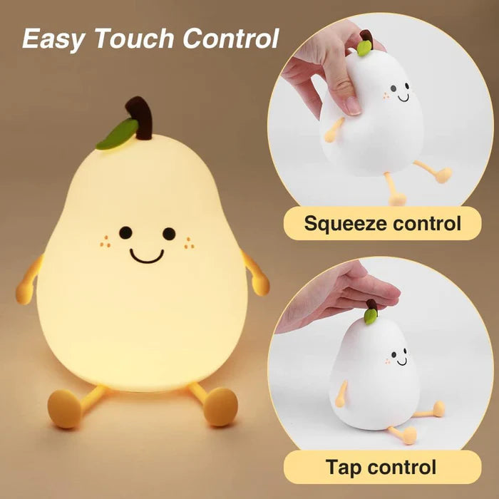 DECOR Pear Lamp - Rechargeable Color Changing Night Light