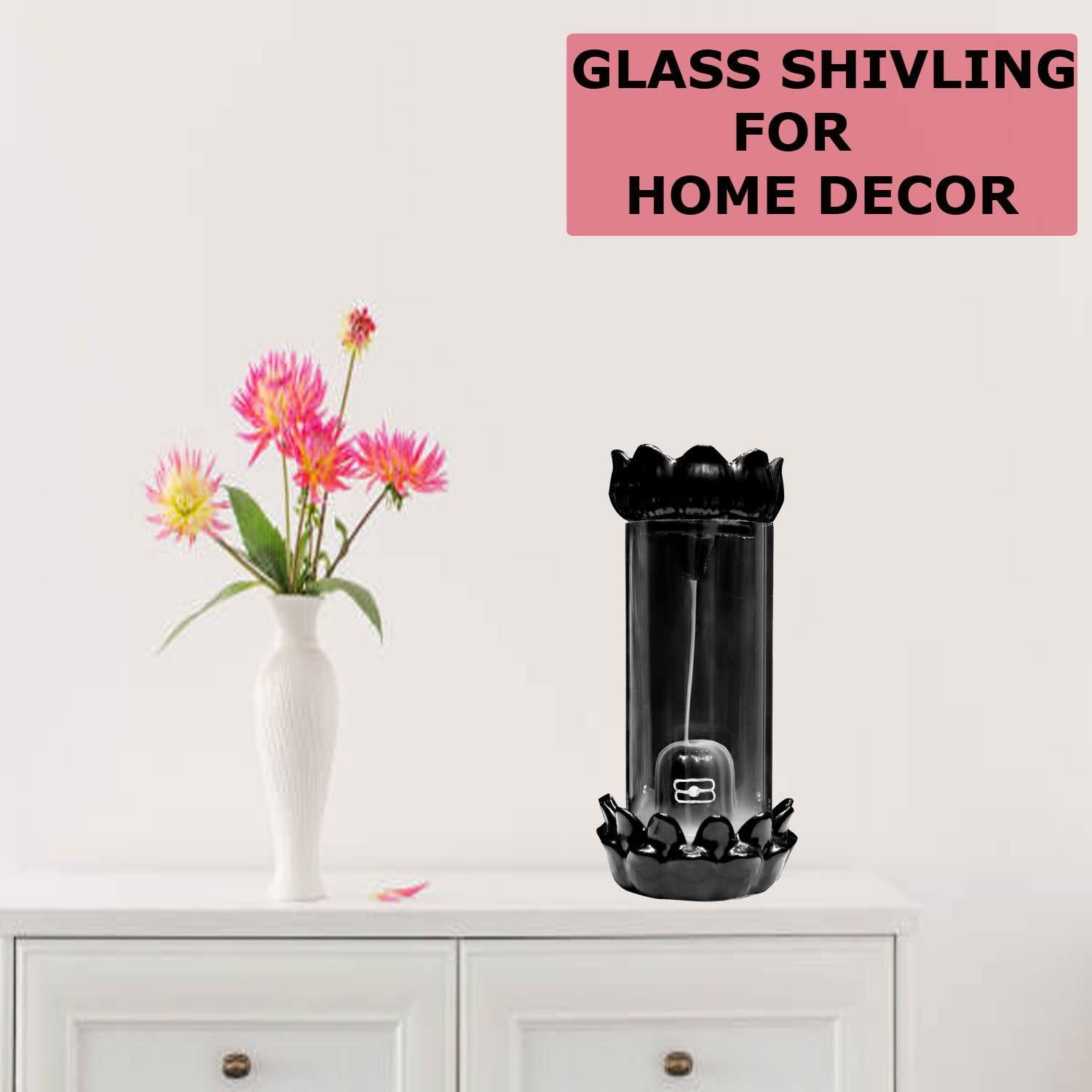 Shiva Linga Cylinder Glass |Get 20% off now