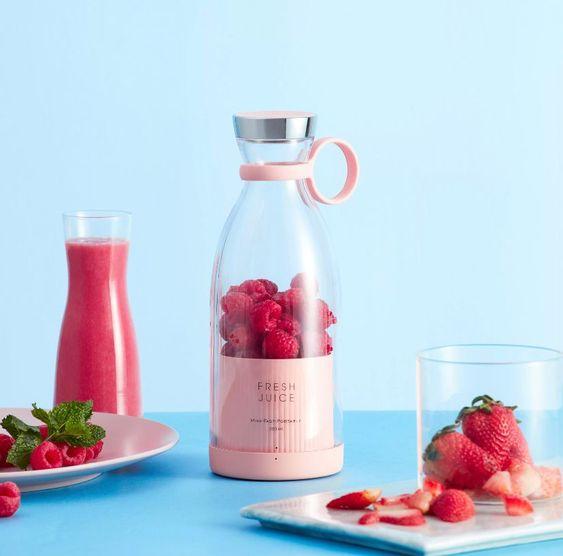 Traverl Portable Mini Juice Blender USB Rechargeable Mixer Juicer