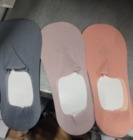 Silicone Non-slip Invisible No Show Socks unisex (Pack Of 2)
