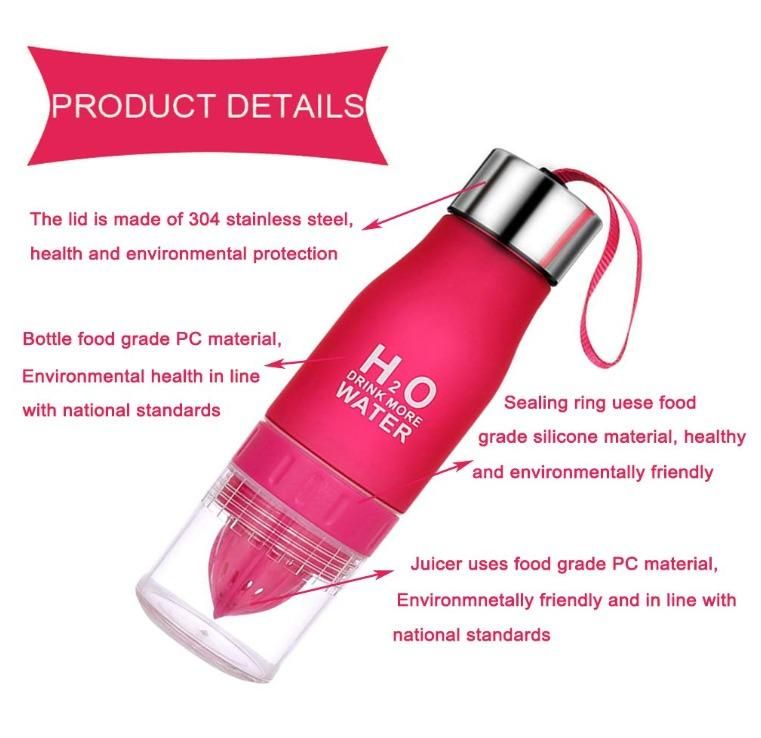 Portable Lemon Juice Bottle 650ml