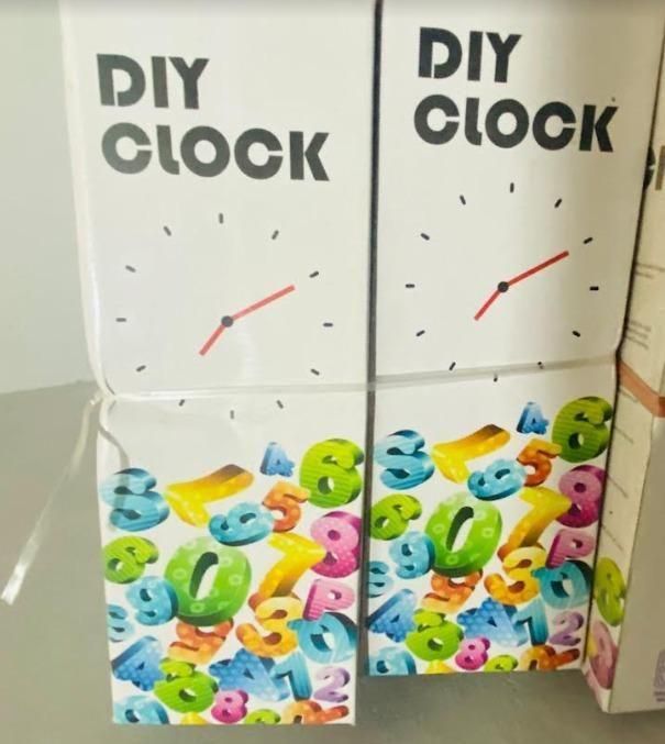 3d Wall Clock Sticker
