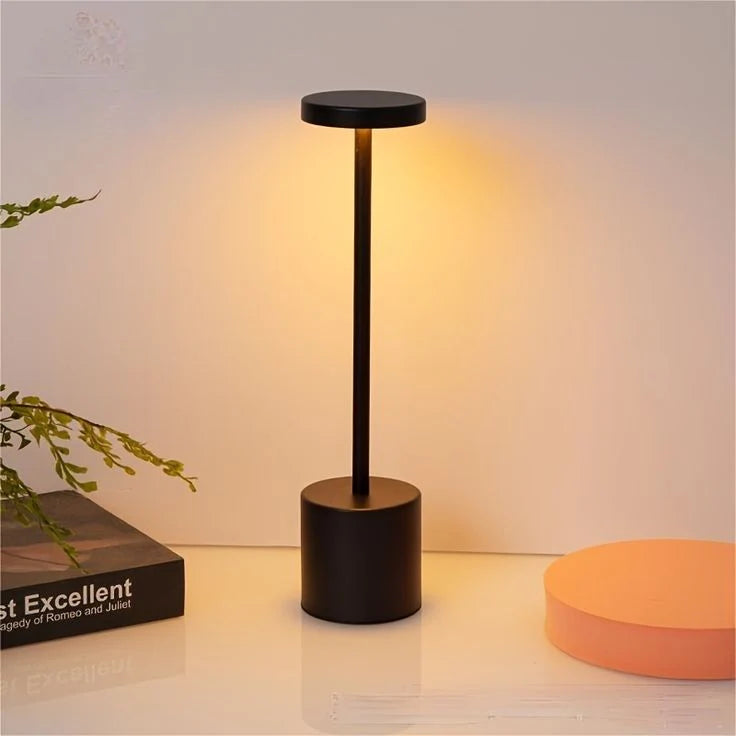 Chic Wireless LED Table Lamp with Touch Dimming