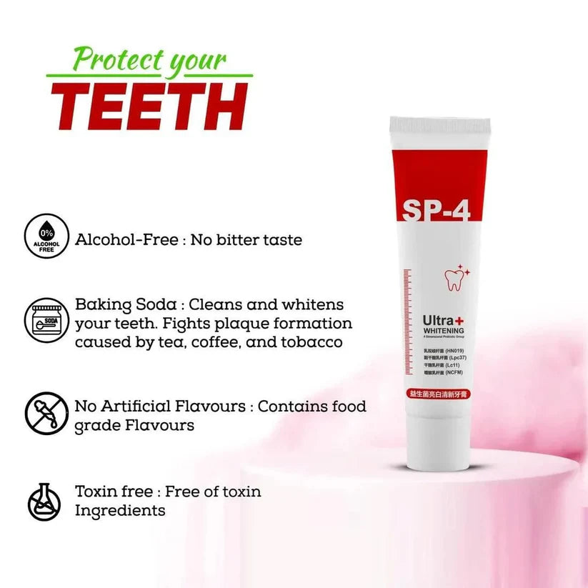 SP-4 Ultra+ Whitening Teeth 🔥Flat 50% Off🔥