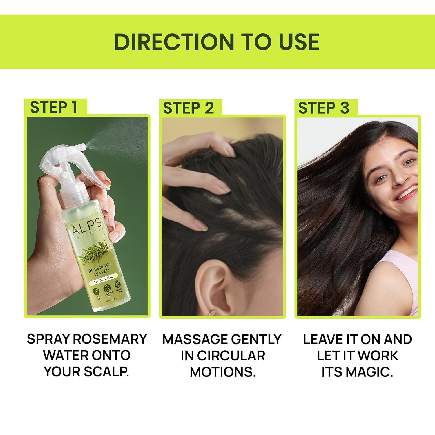 🌿 Rosemary Water, Hair Spray For Regrowth 🔥BUY 1 GET 1 FREE🔥