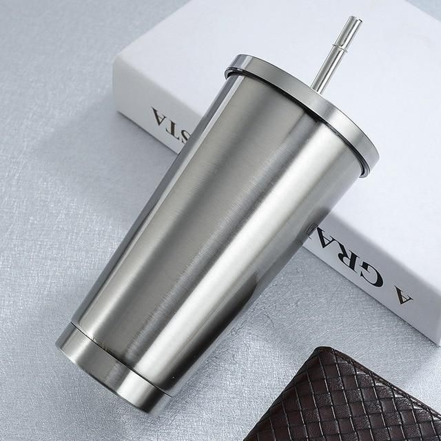 Elegant Double Shade Tumbler - Green and White