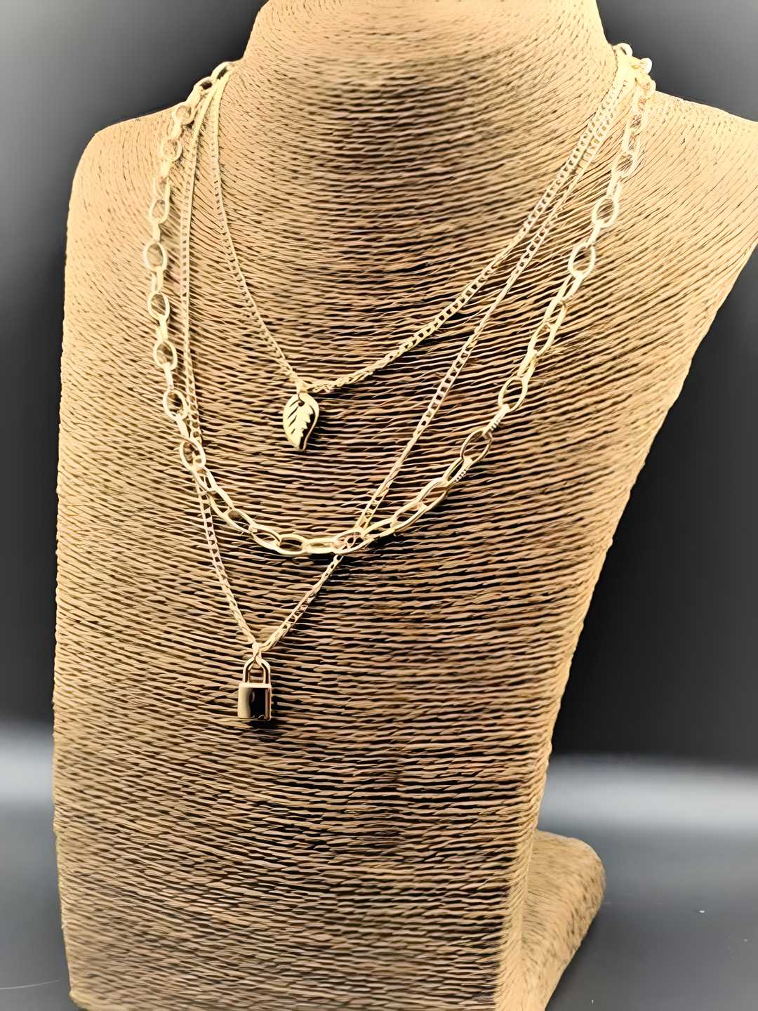 Gold Plated Stylish Necklace for women