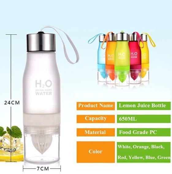 Portable Lemon Juice Bottle 650ml